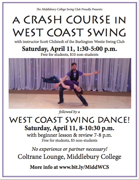 West Coast Swing Poster